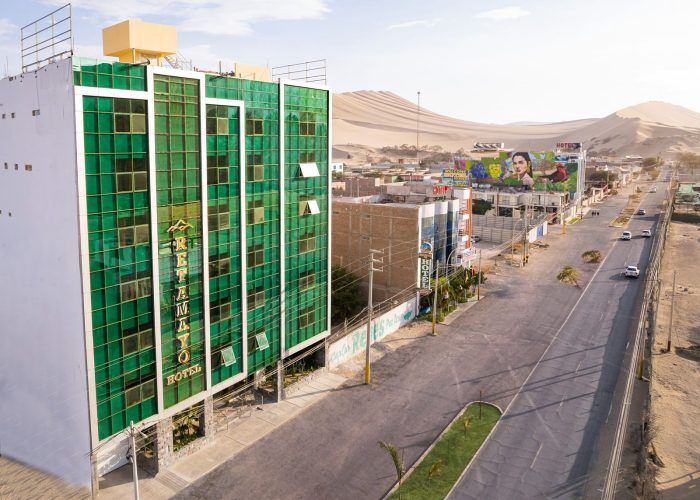 Fachada Hotel Retamayo